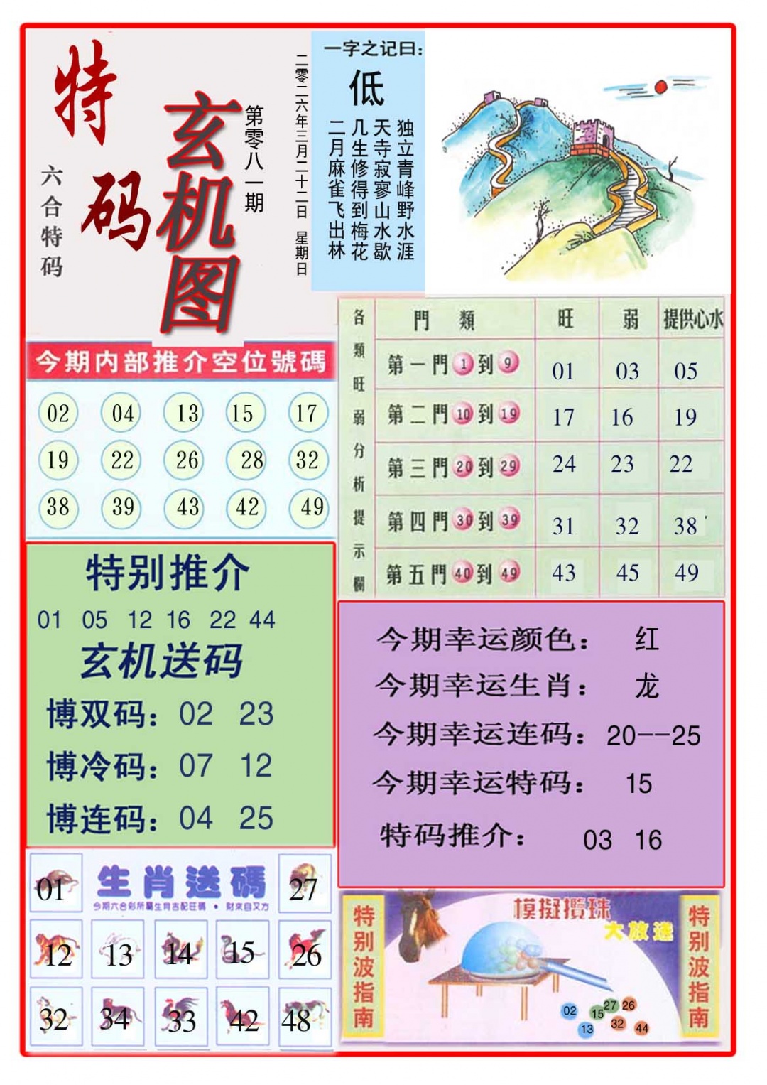 081期特码玄机图[图]